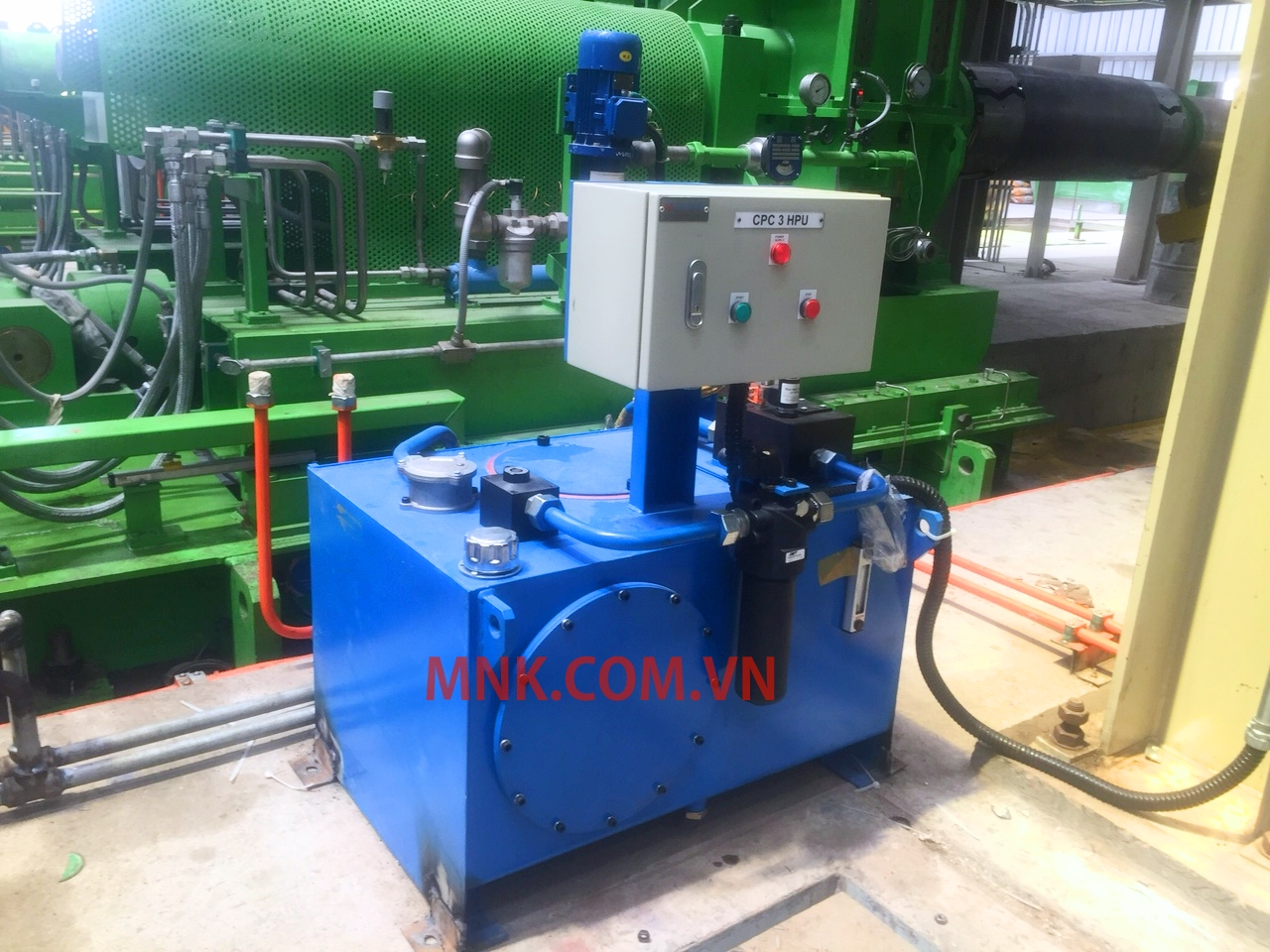 Trạm nguồn thủy lực van Servo