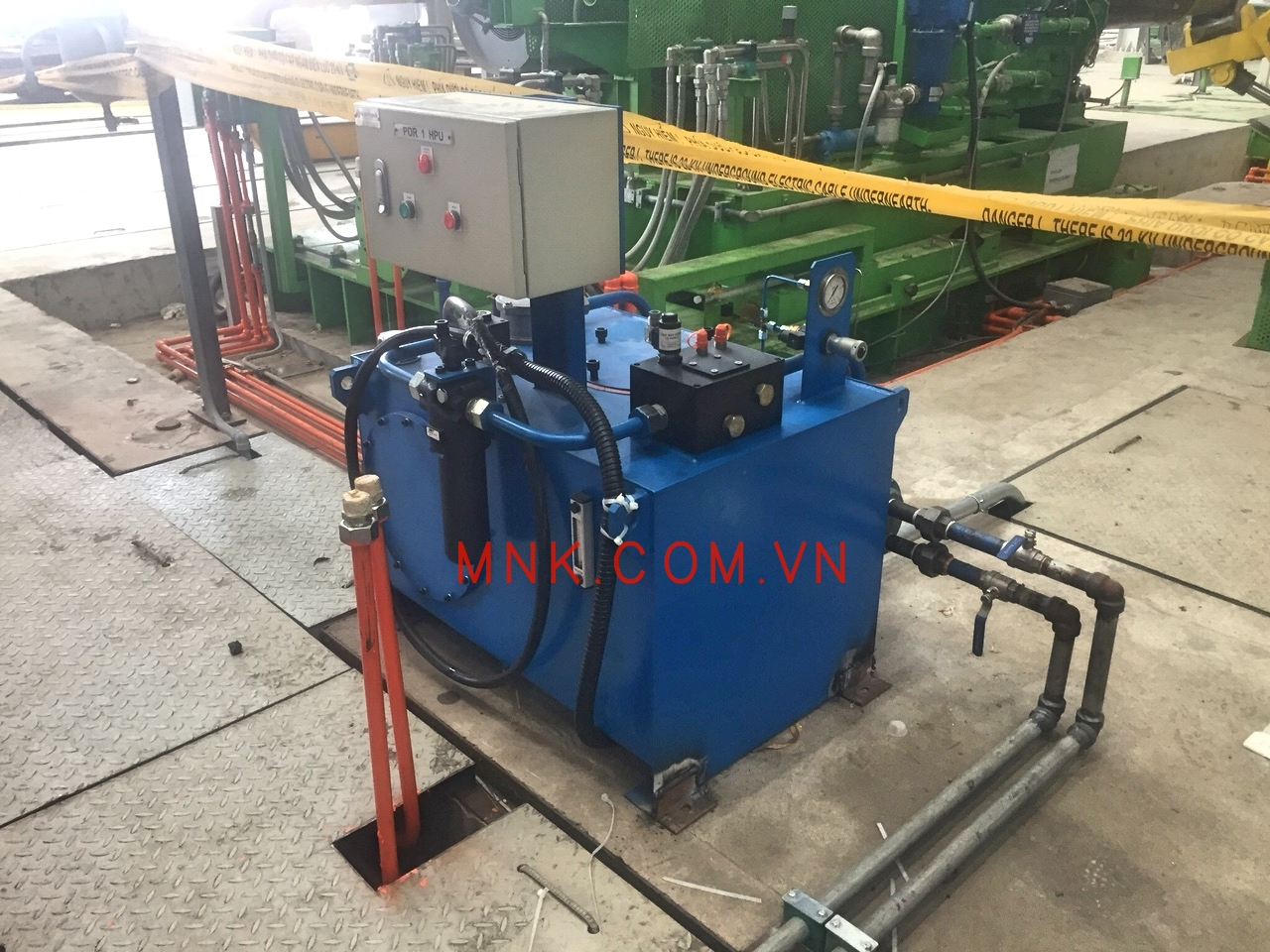 Trạm nguồn thủy lực van Servo